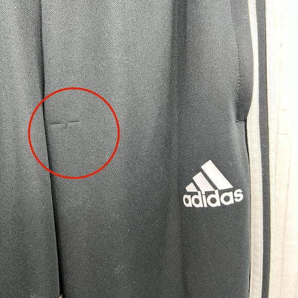 Adidas Women's SMALL Black Jogger Track Pants Climacool with Zip Up Pockets - Picture 10 of 11